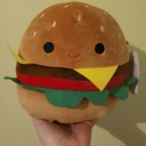 2 for $40 Squishmallow Carl the Burger 8"